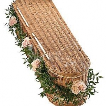 Casket garland