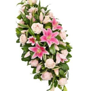 Rose & Lily Double-Ended Spray